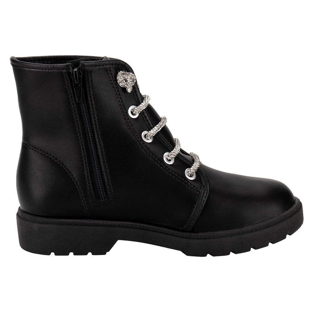 BOTA INFANTIL COTURNO MOLEKINHA 2164136  Preto/Cinza 5