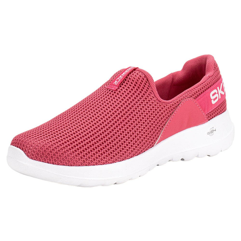 TÊNIS FEMININO GO WALK JOY SKECHERS 896365 Rosa 1