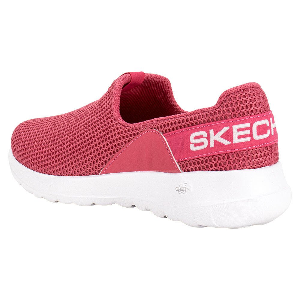 TÊNIS FEMININO GO WALK JOY SKECHERS 896365 Rosa 3