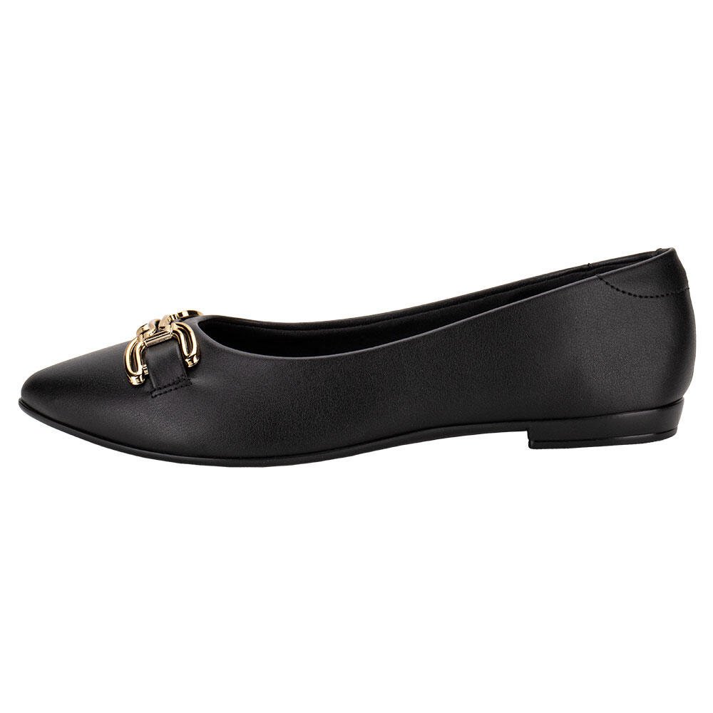 SAPATILHA FEMININA FLAT BEIRA RIO 41361113 Preto 2