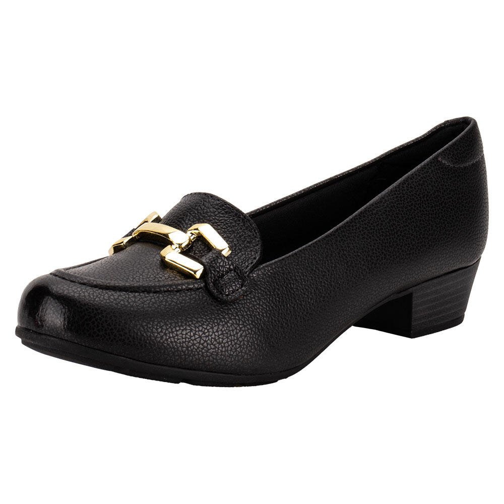 SAPATO FEMININO SALTO GROSSO MODARE 7032542 Preto 4