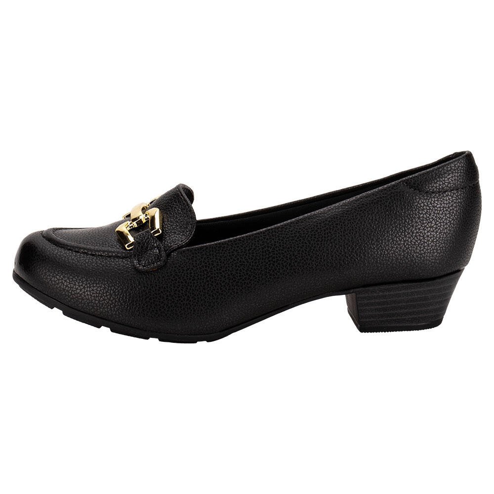 SAPATO FEMININO SALTO GROSSO MODARE 7032542 Preto 5