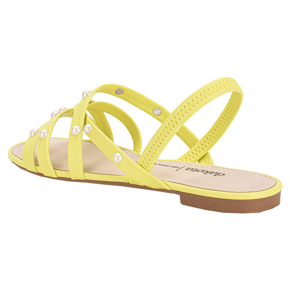 SANDÁLIA FEMININA FLAT DAKOTA Y7452  Verde 3