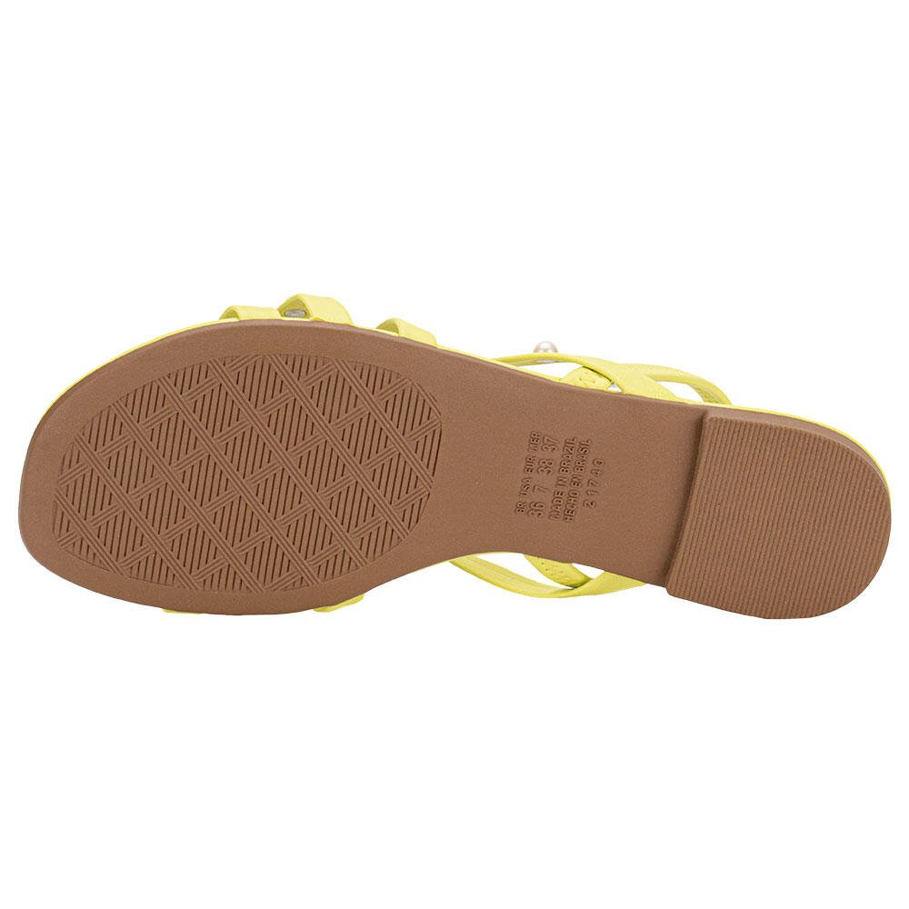 SANDÁLIA FEMININA FLAT DAKOTA Y7452  Verde 4