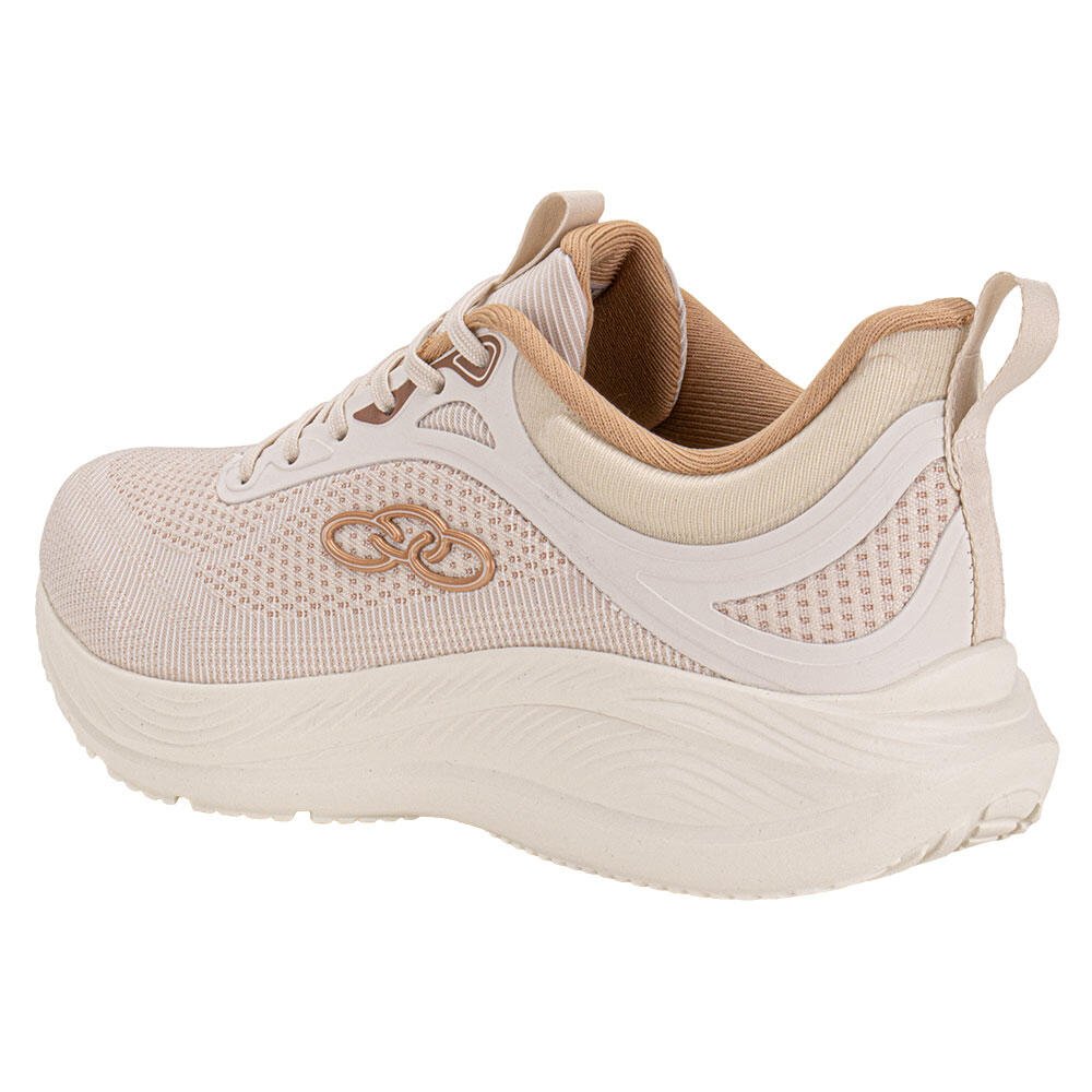 TÊNIS FEMININO VIBE OLYMPIKUS 43697386 Bege 3