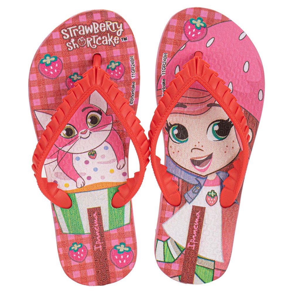 CHINELO INFANTIL MORANGUINHO SUGAR IPANEMA 27291 Vermelho 1