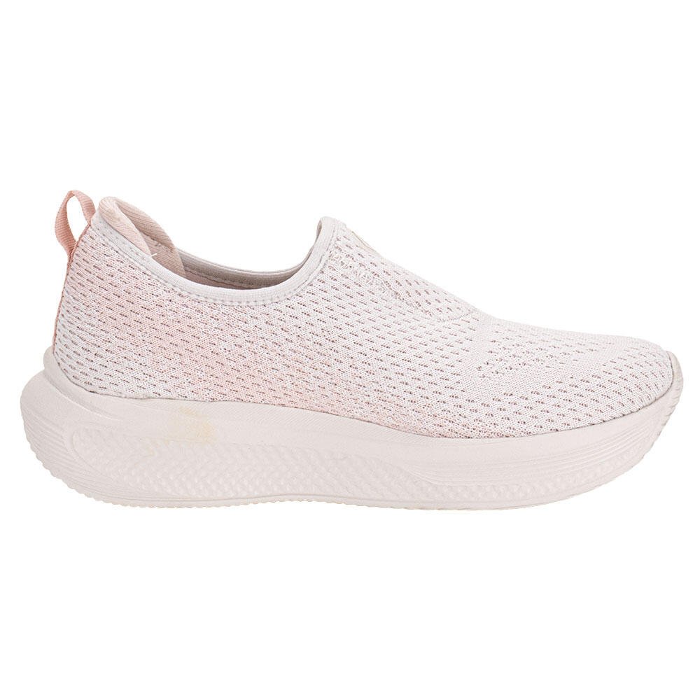 TÊNIS FEMININO SLIP ON KOLOSH E0301 Branco/Rosa 4