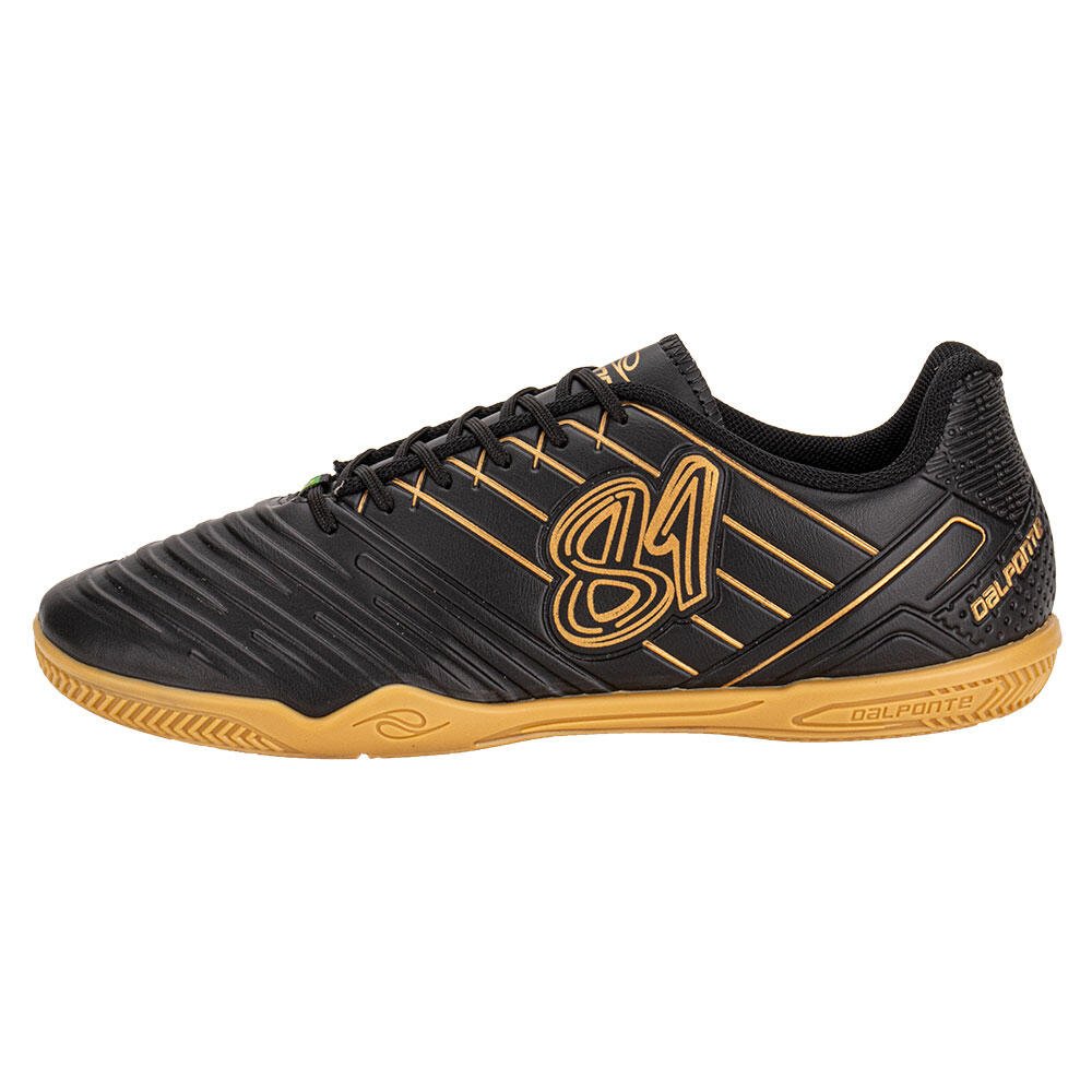 CHUTEIRA FUTSAL 81 TITANIUM DALPONTE 1056 Preto/Bege 2