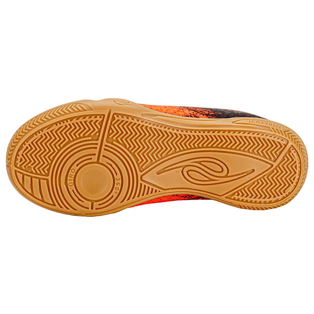 CHUTEIRA INFANTIL FUTSAL SPACE DALPONTE 1095 Laranja 4