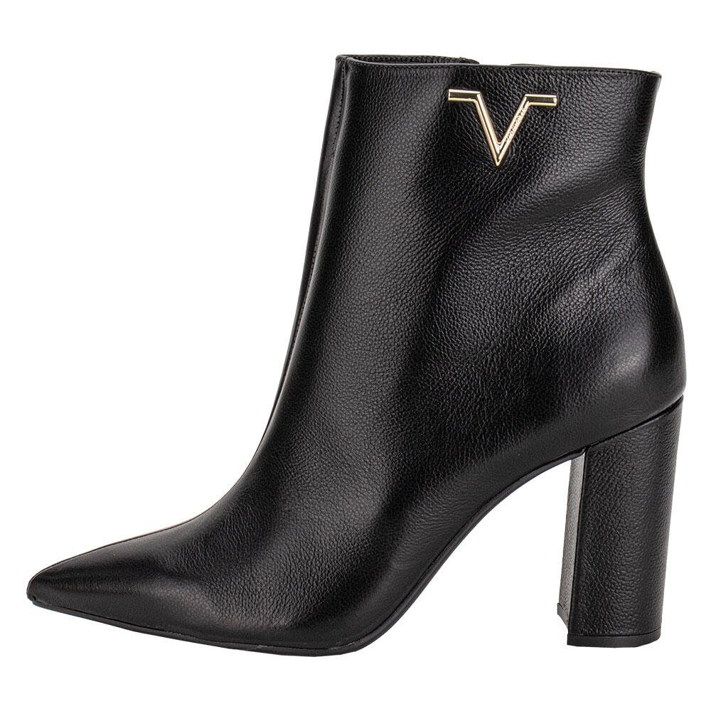 BOTA FEMININA CANO BAIXO VIA MARTE 063012 Preto 2