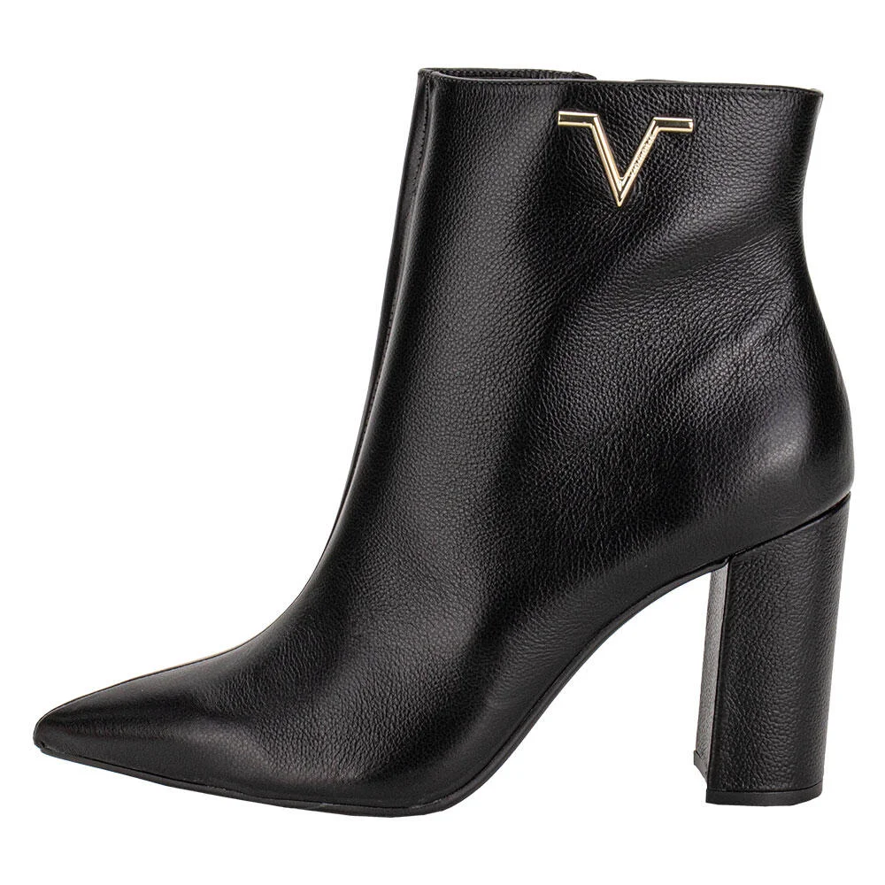 BOTA FEMININA CANO BAIXO VIA MARTE 063012 Preto 2