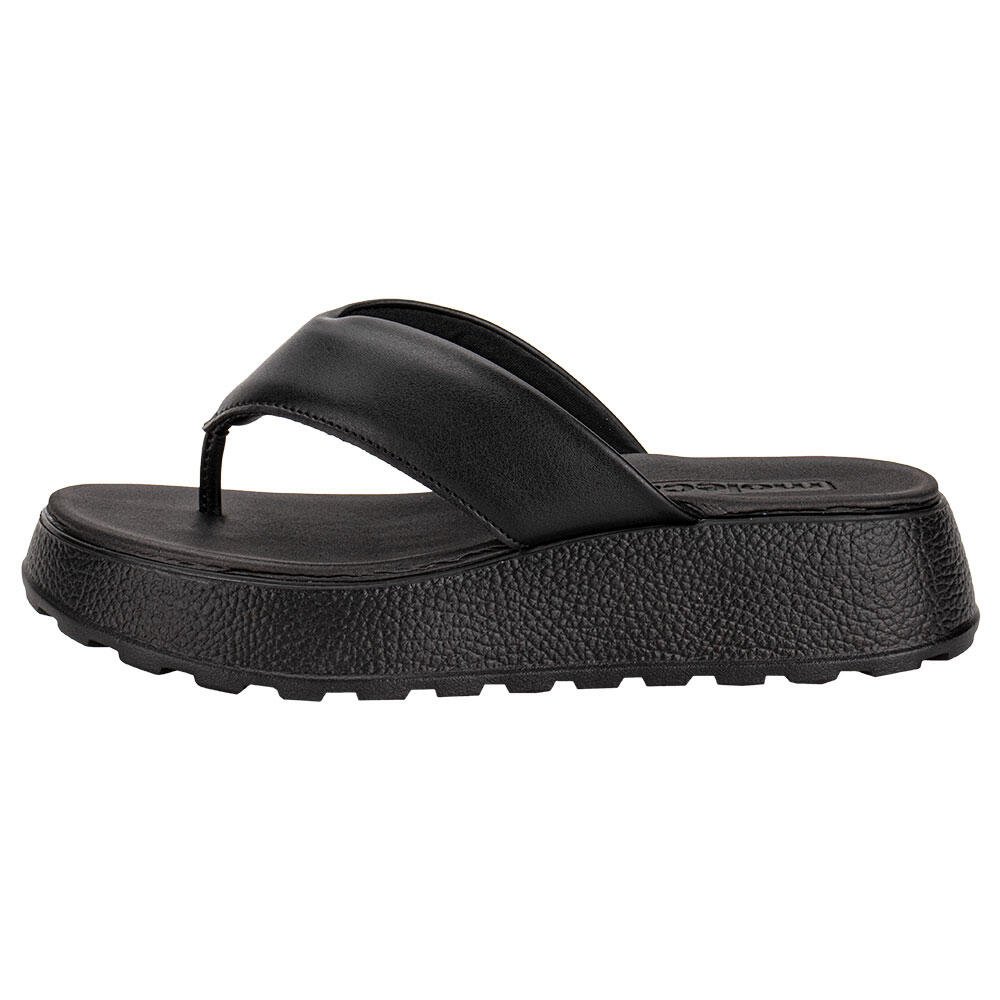 TAMANCO FEMININO FLAT MOLECA 5517104 Preto 2