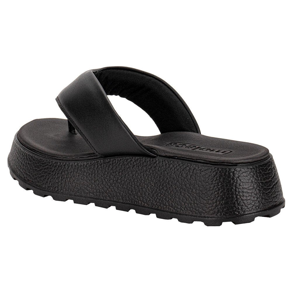 TAMANCO FEMININO FLAT MOLECA 5517104 Preto 3
