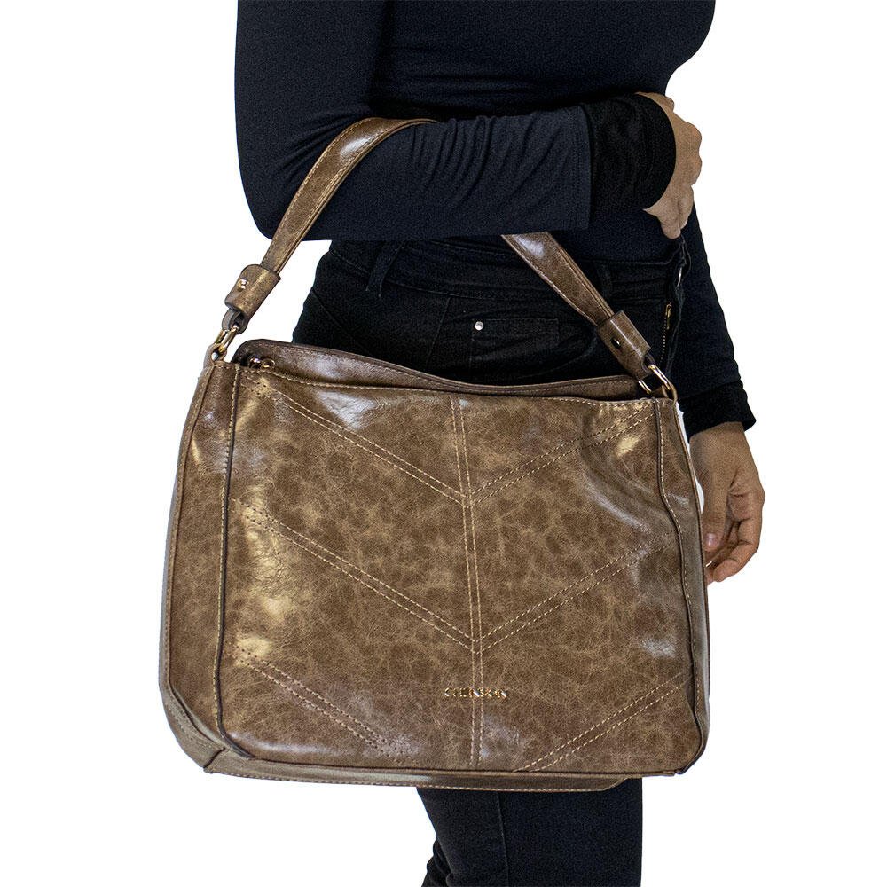 BOLSA FEMININA CHENSON CG83597 Tabaco 2