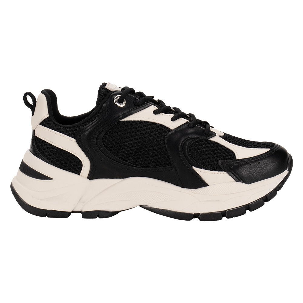 TÊNIS FEMININO CHUNKY VIA MARTE 140010 Preto/Bege 4