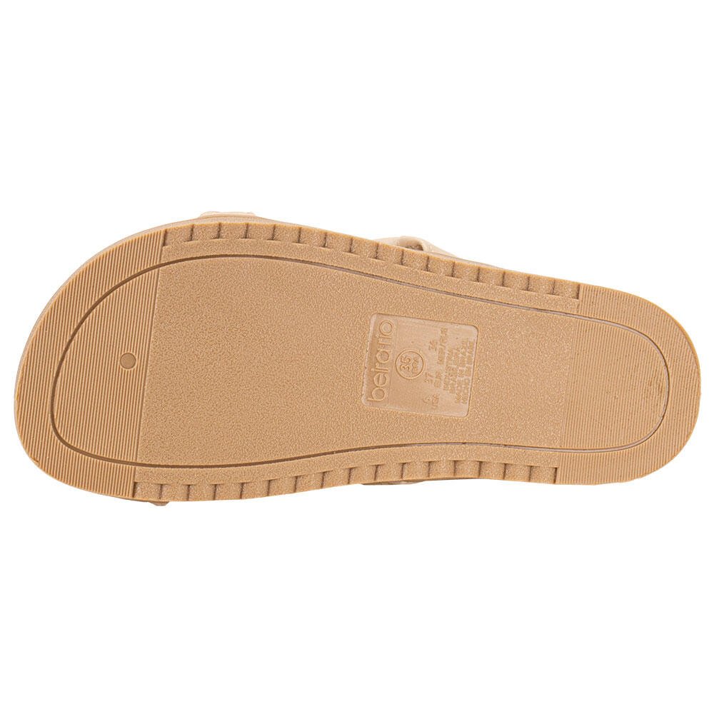 TAMANCO FEMININO FLAT BEIRA RIO 8529102 Bege 4