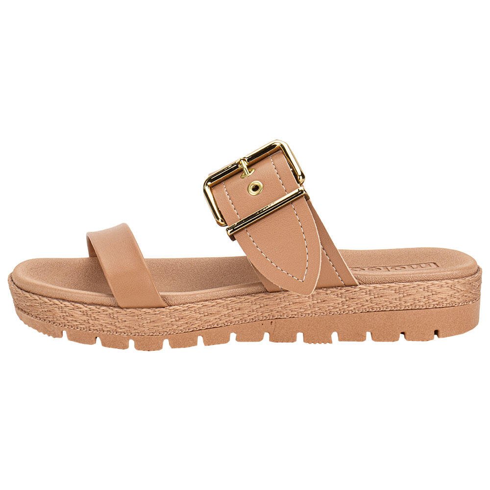TAMANCO FEMININO FLAT MOLECA 5539102 Salmão 2
