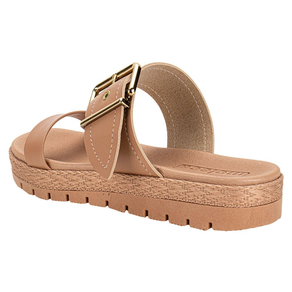 TAMANCO FEMININO FLAT MOLECA 5539102 Salmão 3