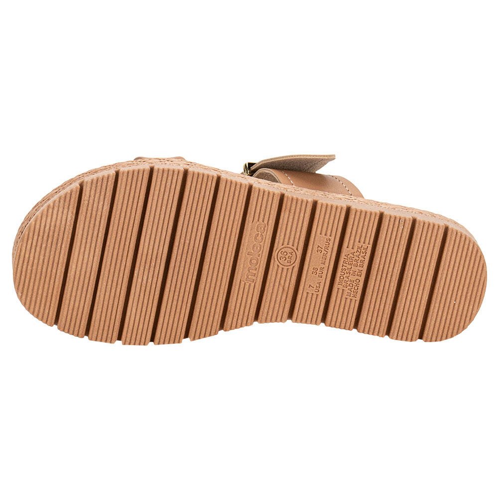 TAMANCO FEMININO FLAT MOLECA 5539102 Salmão 4