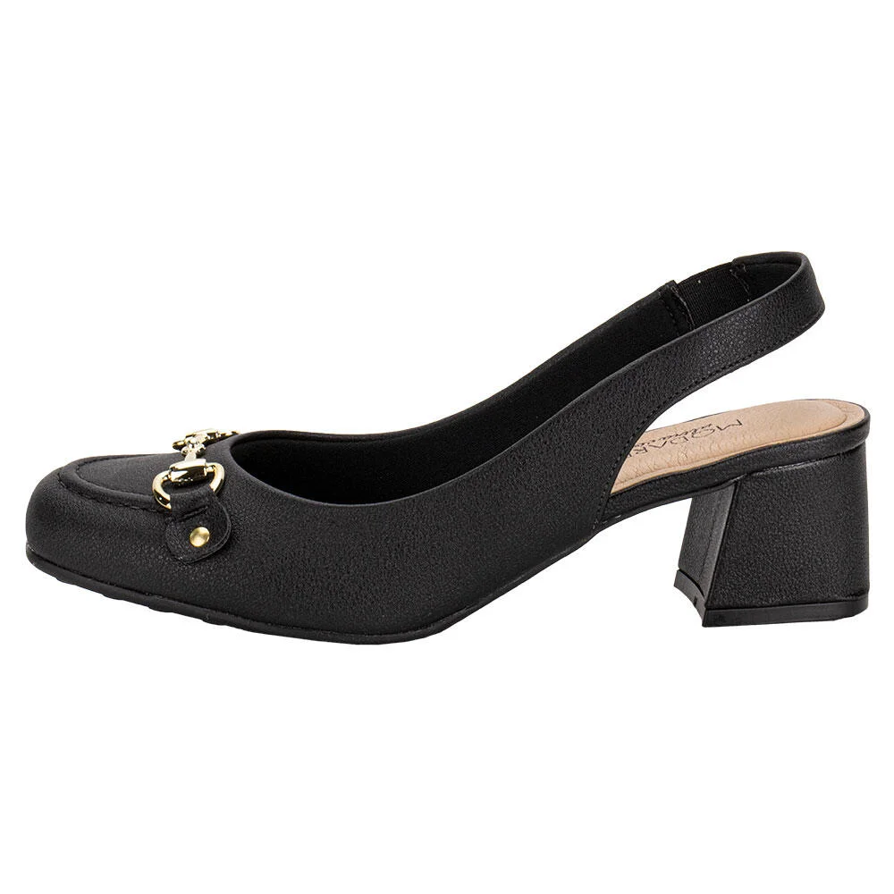 SAPATO FEMININO SALTO GROSSO MODARE 7373116 Preto 2