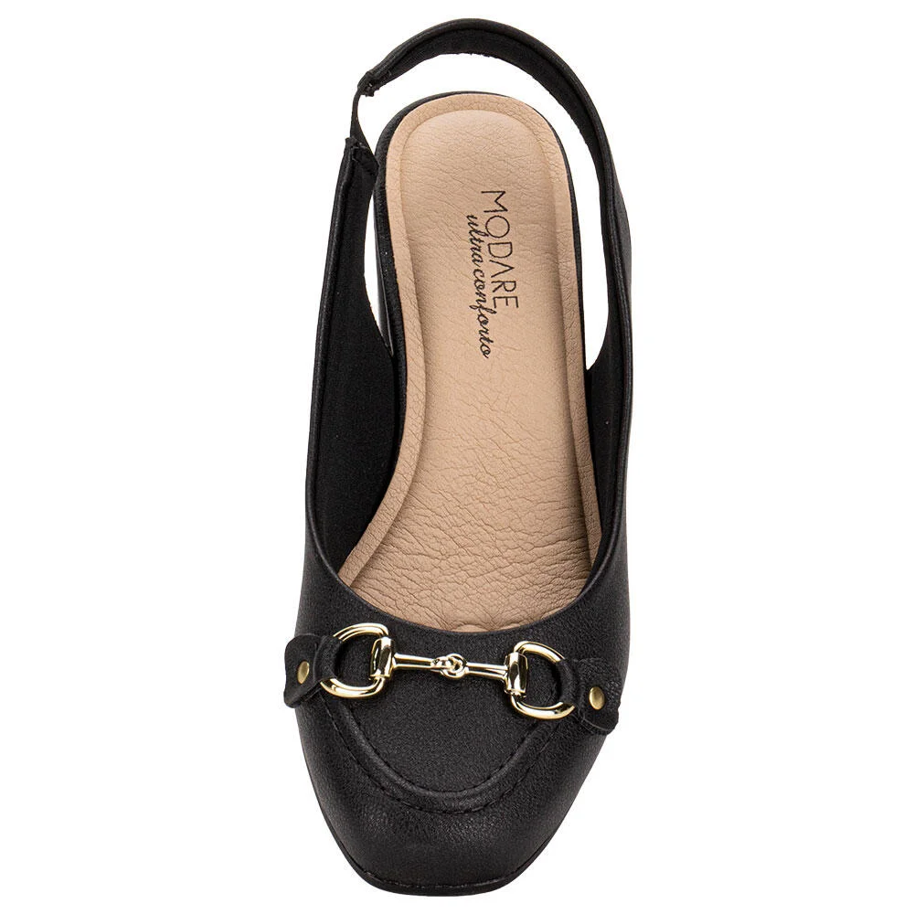 SAPATO FEMININO SALTO GROSSO MODARE 7373116 Preto 5