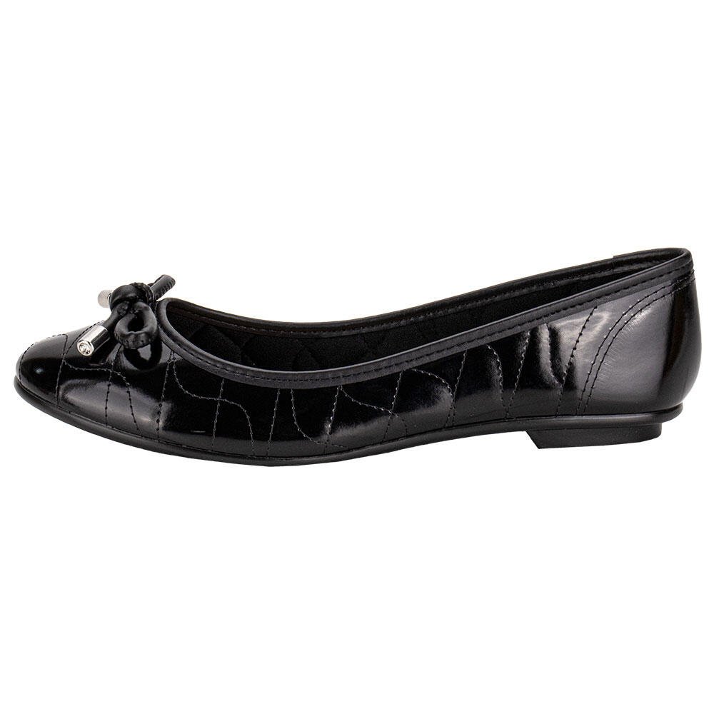 SAPATILHA FEMININA FLAT MOLECA 50271482 Preto 2