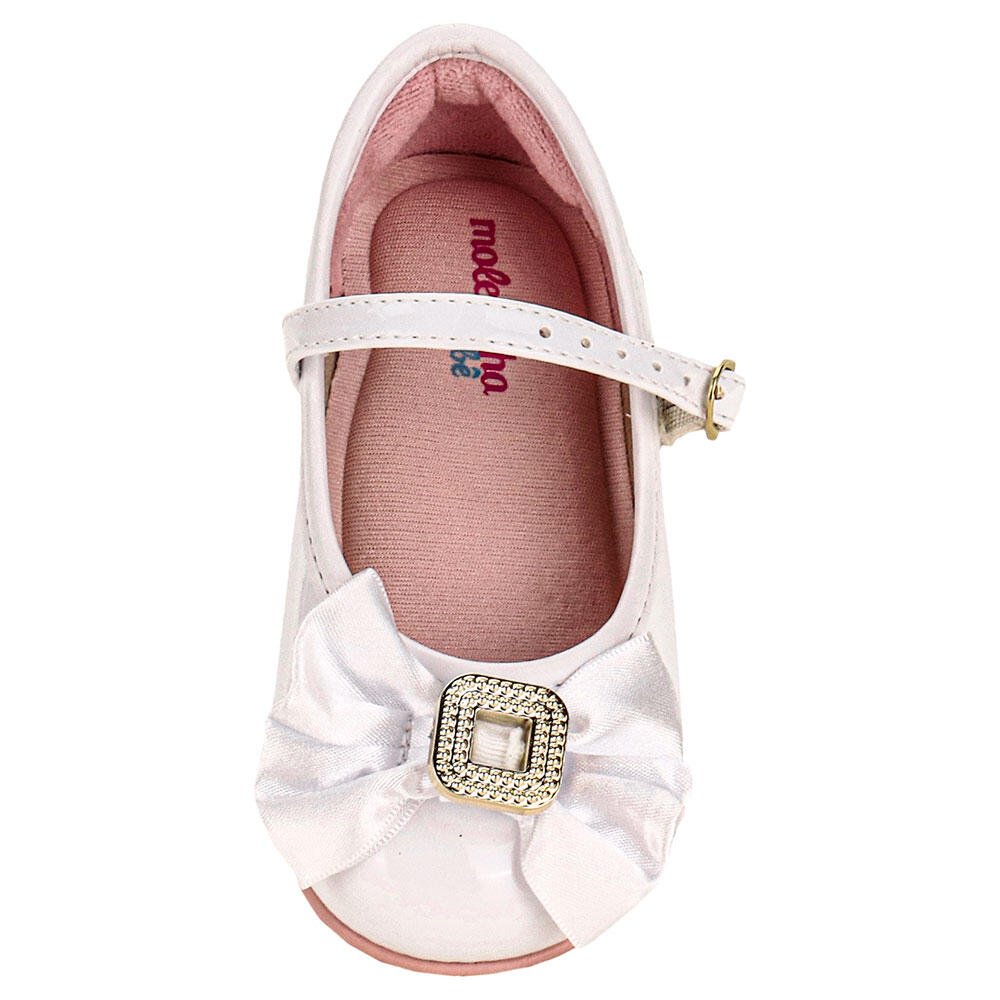 SAPATILHA INFANTIL BABY MOLEKINHA 21061066 Branco 5
