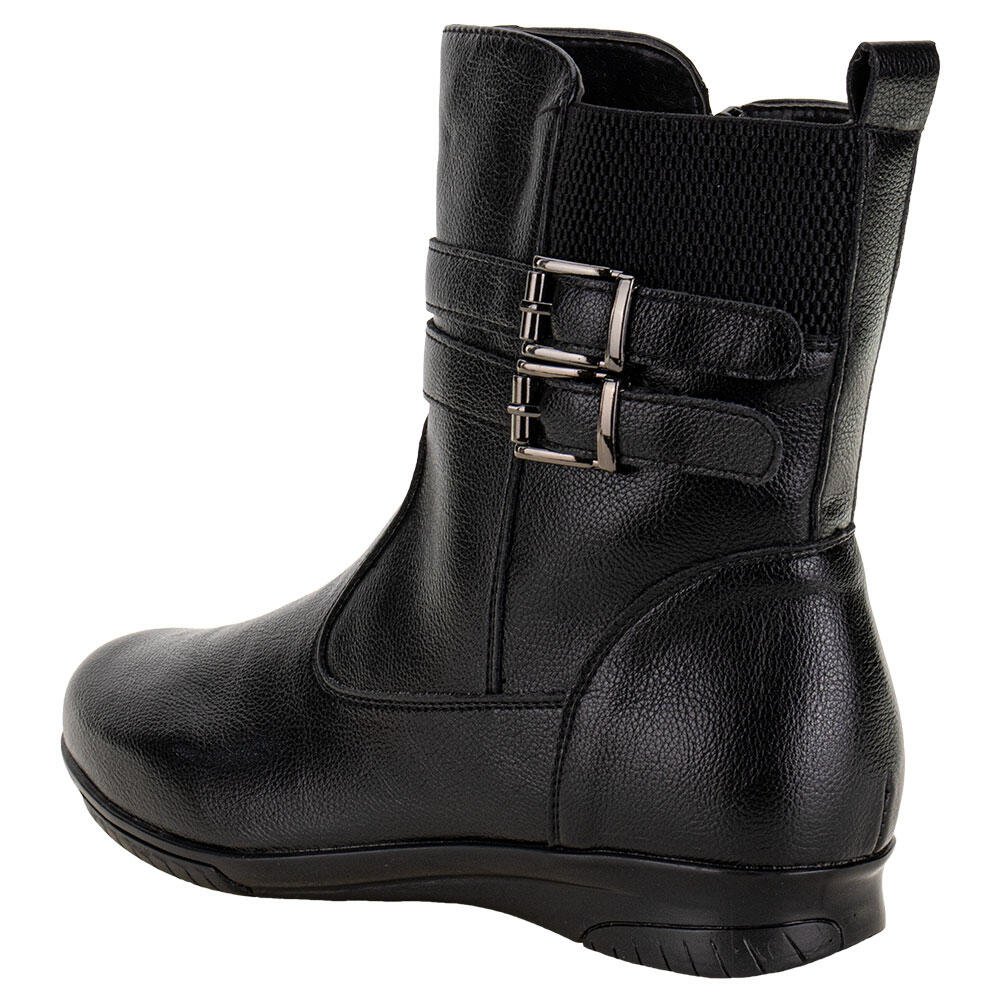 BOTA FEMININA CANO BAIXO MOONCITY 71147 Preto 3