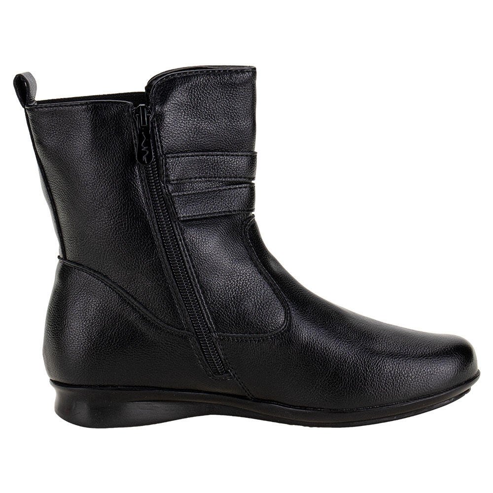BOTA FEMININA CANO BAIXO MOONCITY 71147 Preto 5