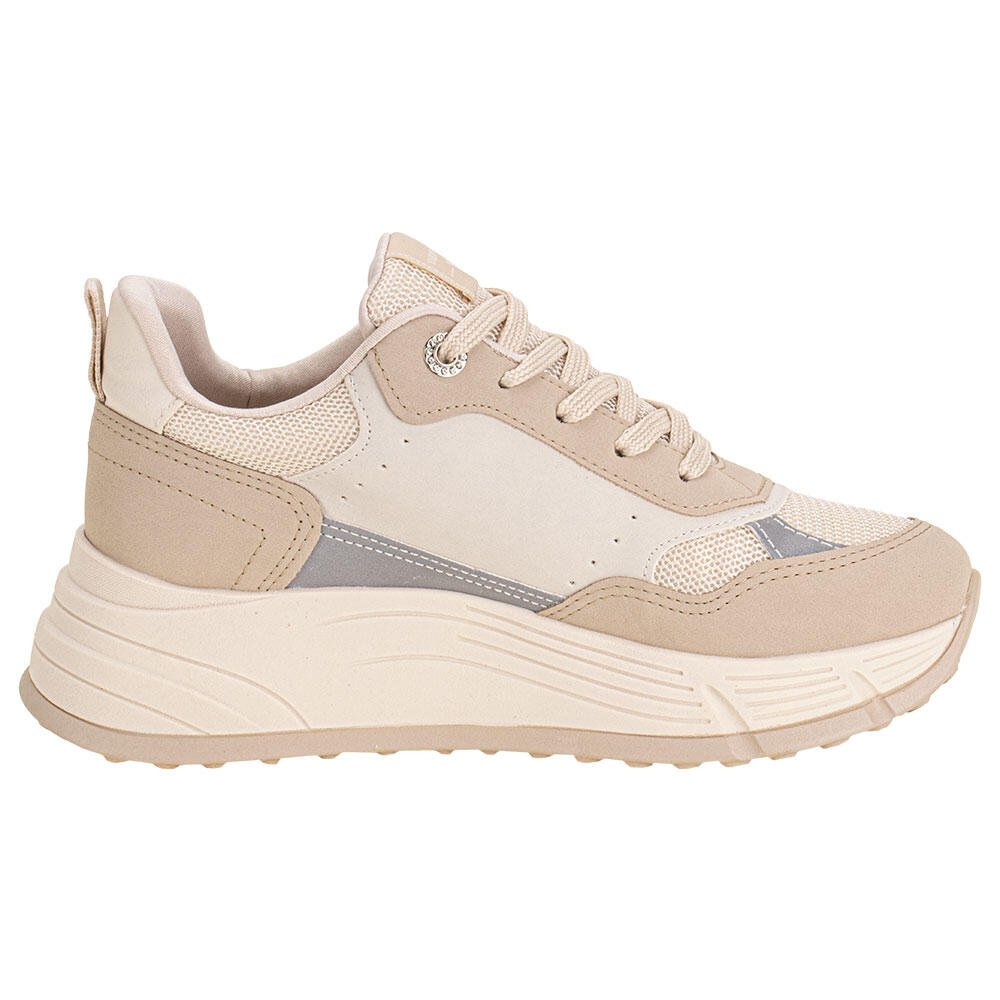 TÊNIS FEMININO CASUAL VIA MARTE 229001 Bege 5