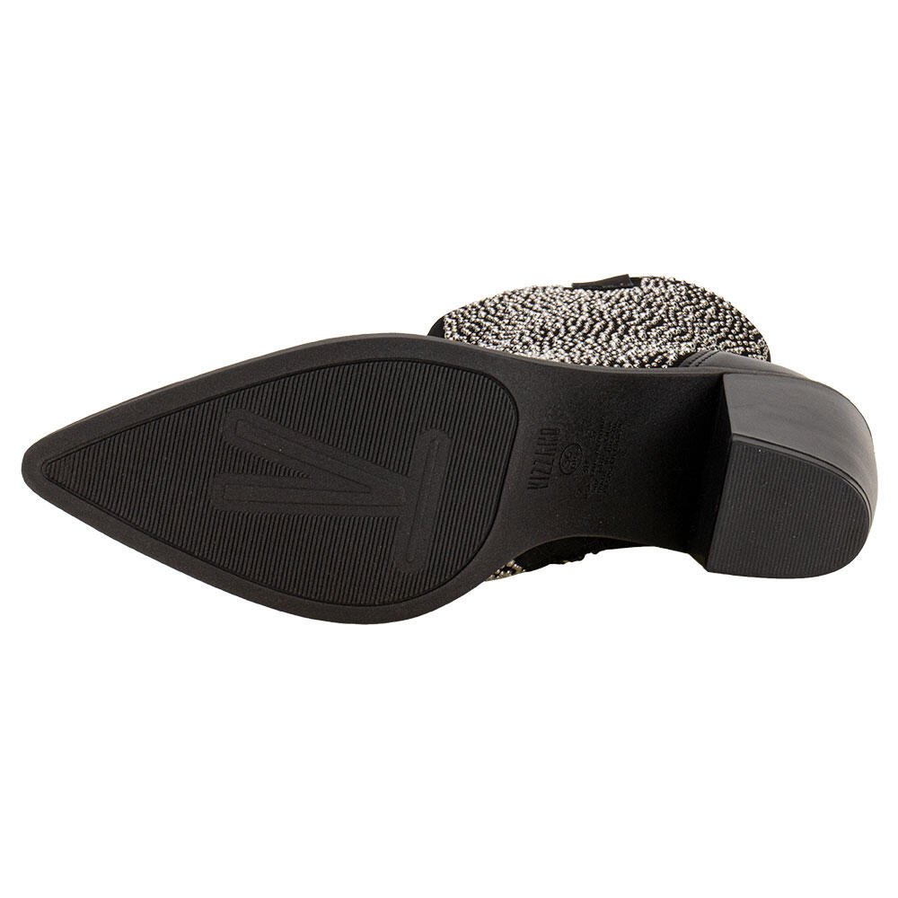 BOTA FEMININA COUNTRY CANO BAIXO VIZZANO 3070111 Preto/Prata 4