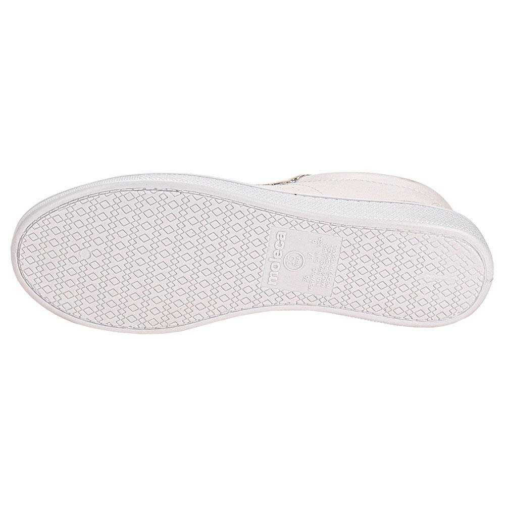 TÊNIS FEMININO CASUAL MOLECA 5605470 Branco 4