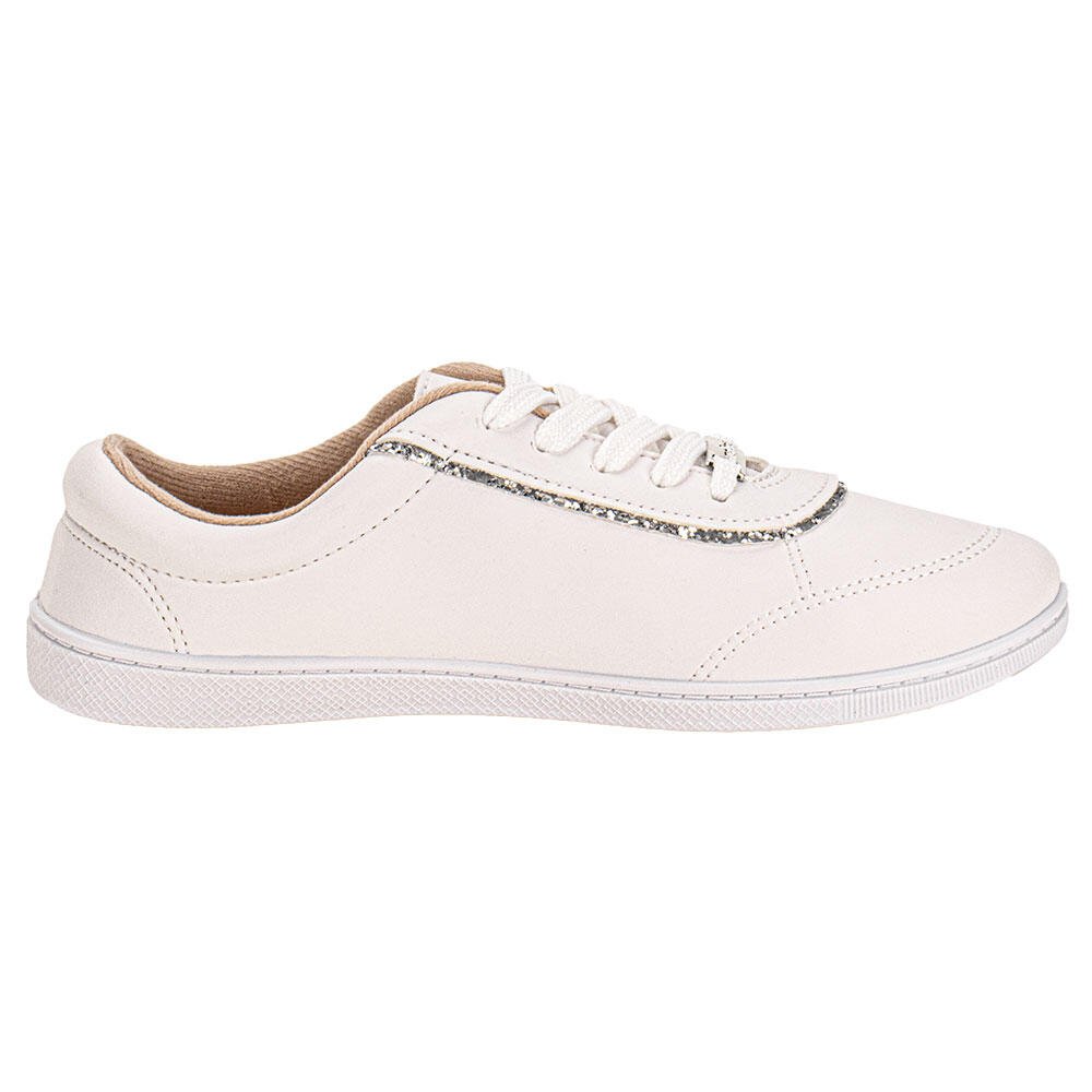 TÊNIS FEMININO CASUAL MOLECA 5605470 Branco 5
