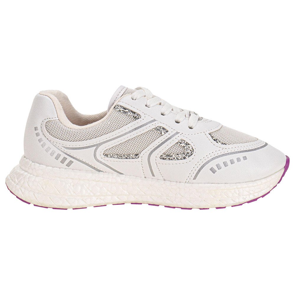 TÊNIS INFANTIL MOLEKINHA 2580104 Branco/Prata 5