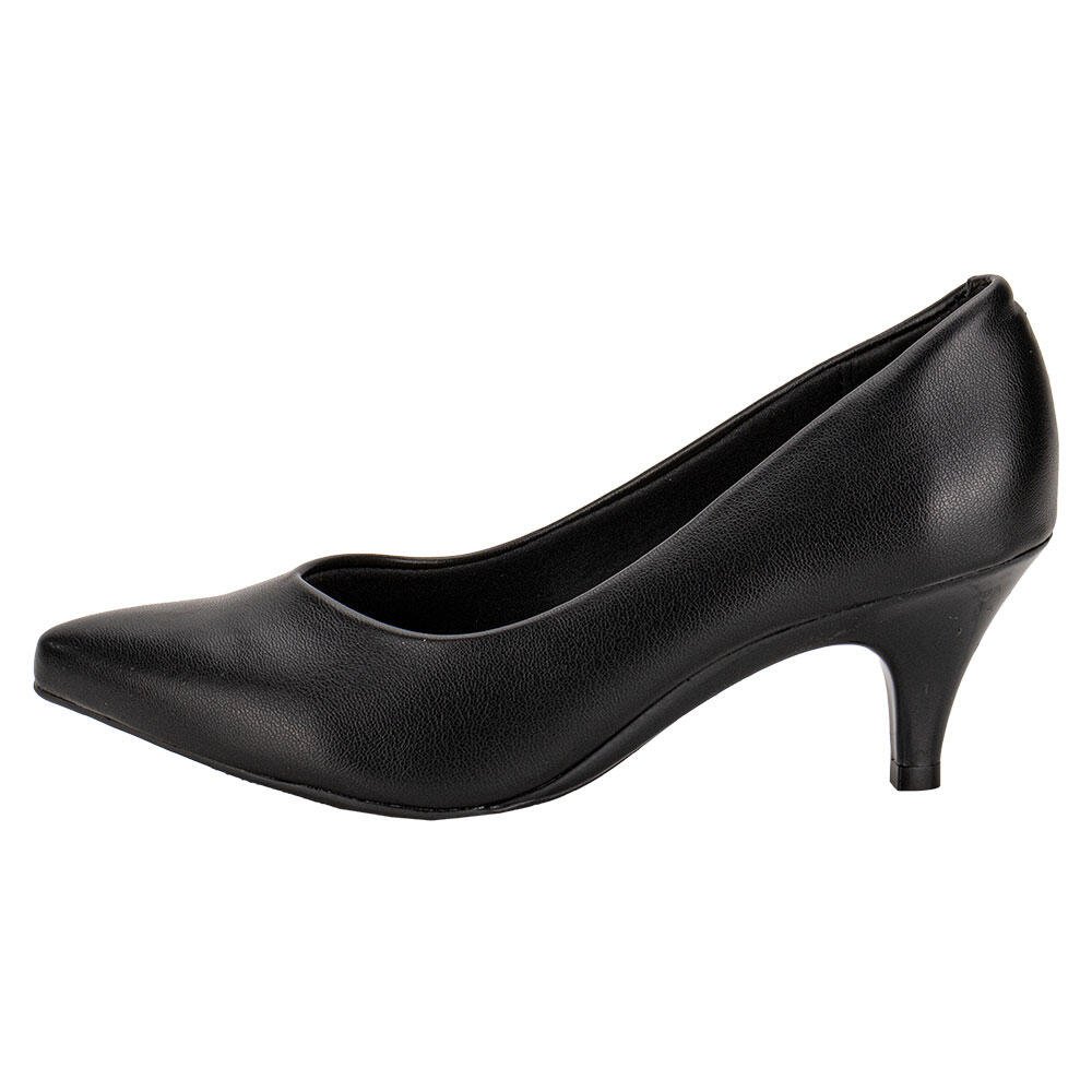 SCARPIN FEMININO SALTO FINO BEIRA RIO 40761301 Preto 2