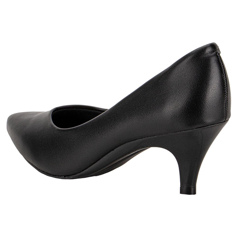 SCARPIN FEMININO SALTO FINO BEIRA RIO 40761301 Preto 3