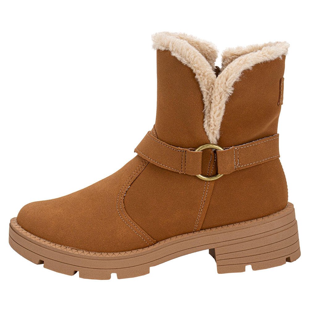 BOTA FEMININA CANO BAIXO DAKOTA D0631 Camel 2