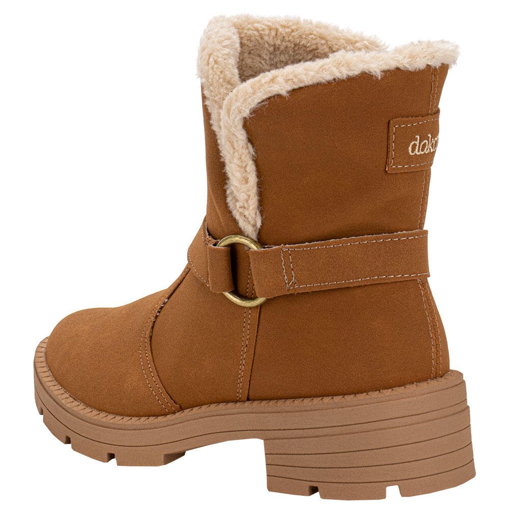 BOTA FEMININA CANO BAIXO DAKOTA D0631 Camel 3