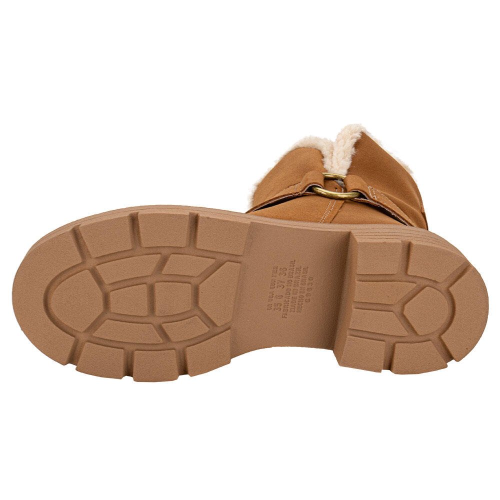 BOTA FEMININA CANO BAIXO DAKOTA D0631 Camel 4