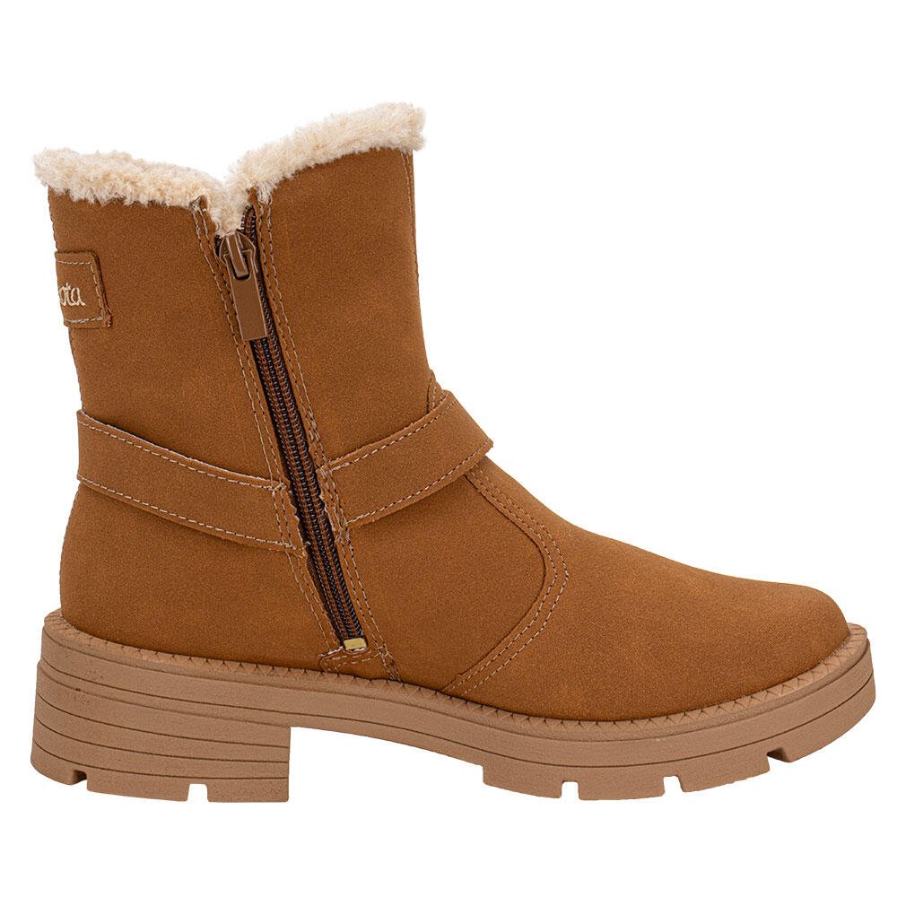 BOTA FEMININA CANO BAIXO DAKOTA D0631 Camel 5