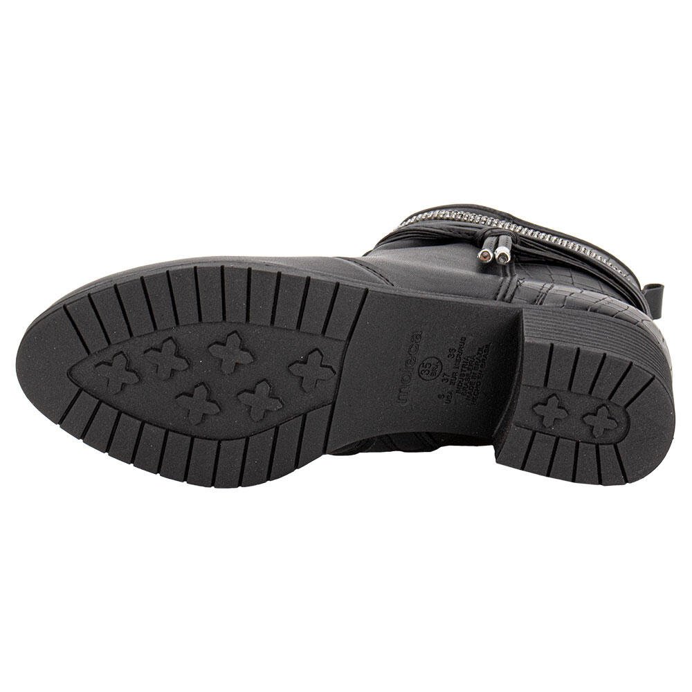 BOTA FEMININA CANO BAIXO MOLECA 5346103 Preto 4