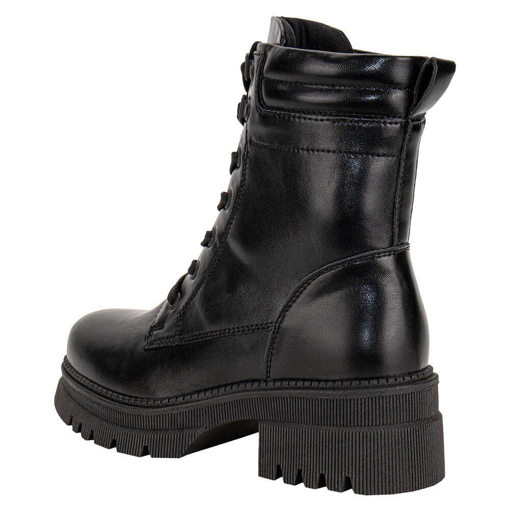 BOTA FEMININA COTURNO MOONCITY 72264 Preto 3
