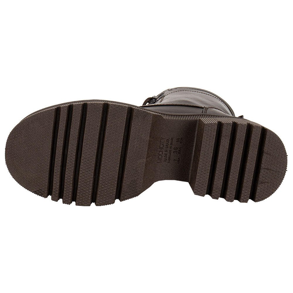 BOTA FEMININA COTURNO MOONCITY 72264 Café 4