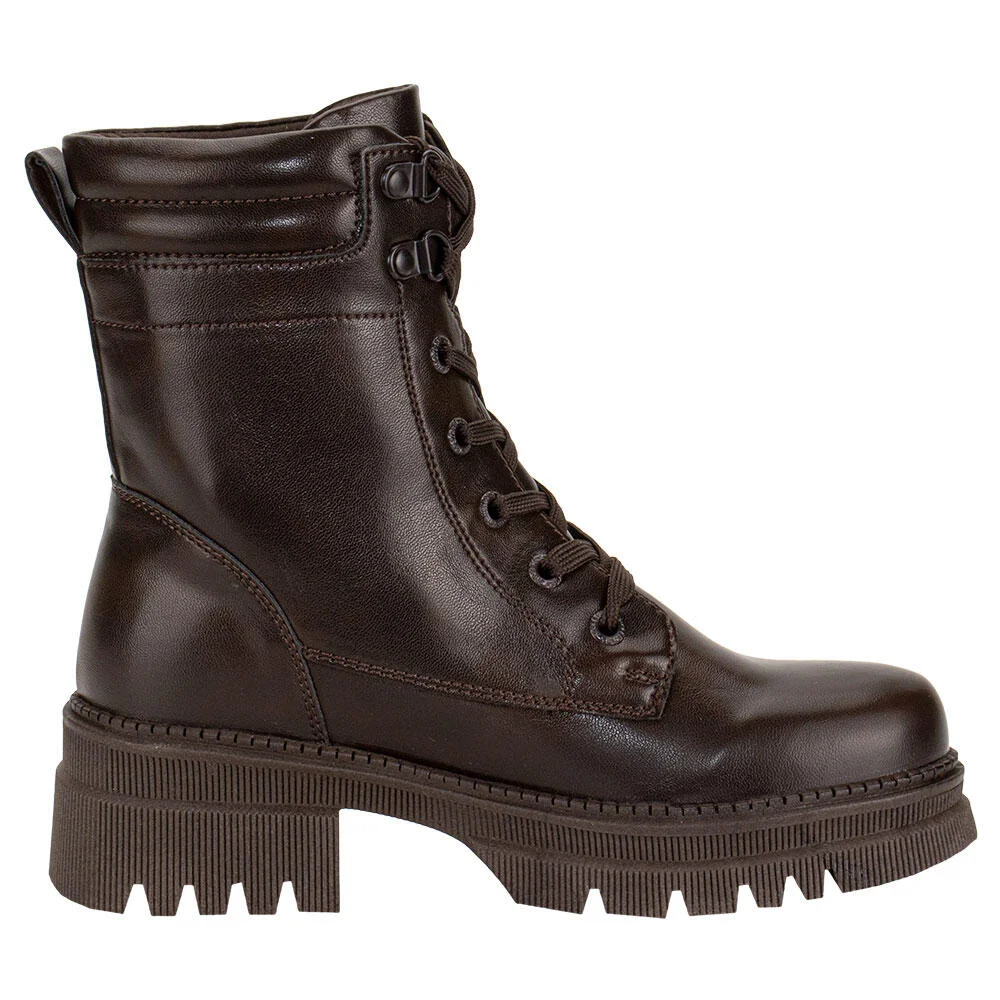 BOTA FEMININA COTURNO MOONCITY 72264 Café 5
