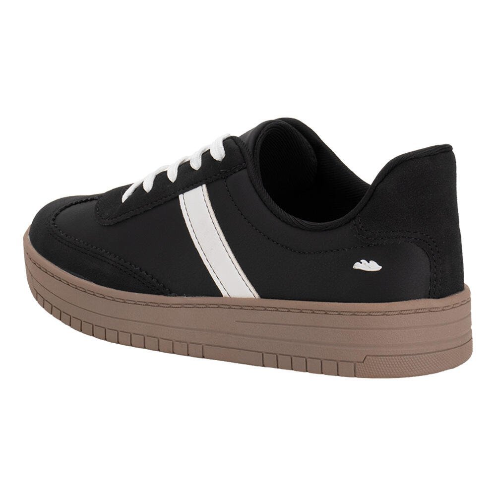 TÊNIS FEMININO CASUAL DAKOTA G9953 Preto/Branco 2