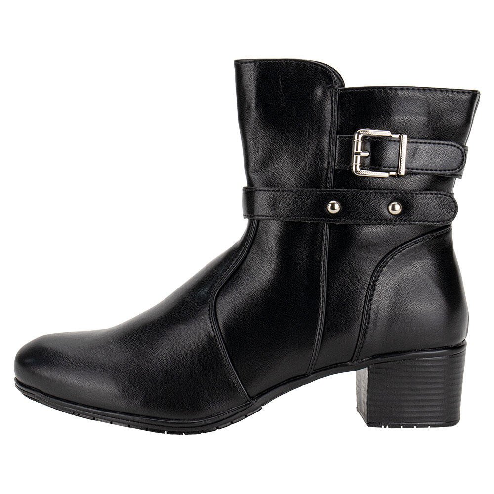 BOTA FEMININA CANO BAIXO MOONCITY 72079 Preto 2
