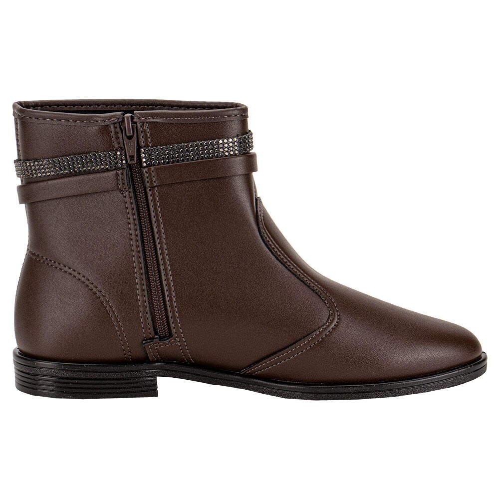 BOTA FEMININA CANO BAIXO BEIRA RIO 9085106 Café 5