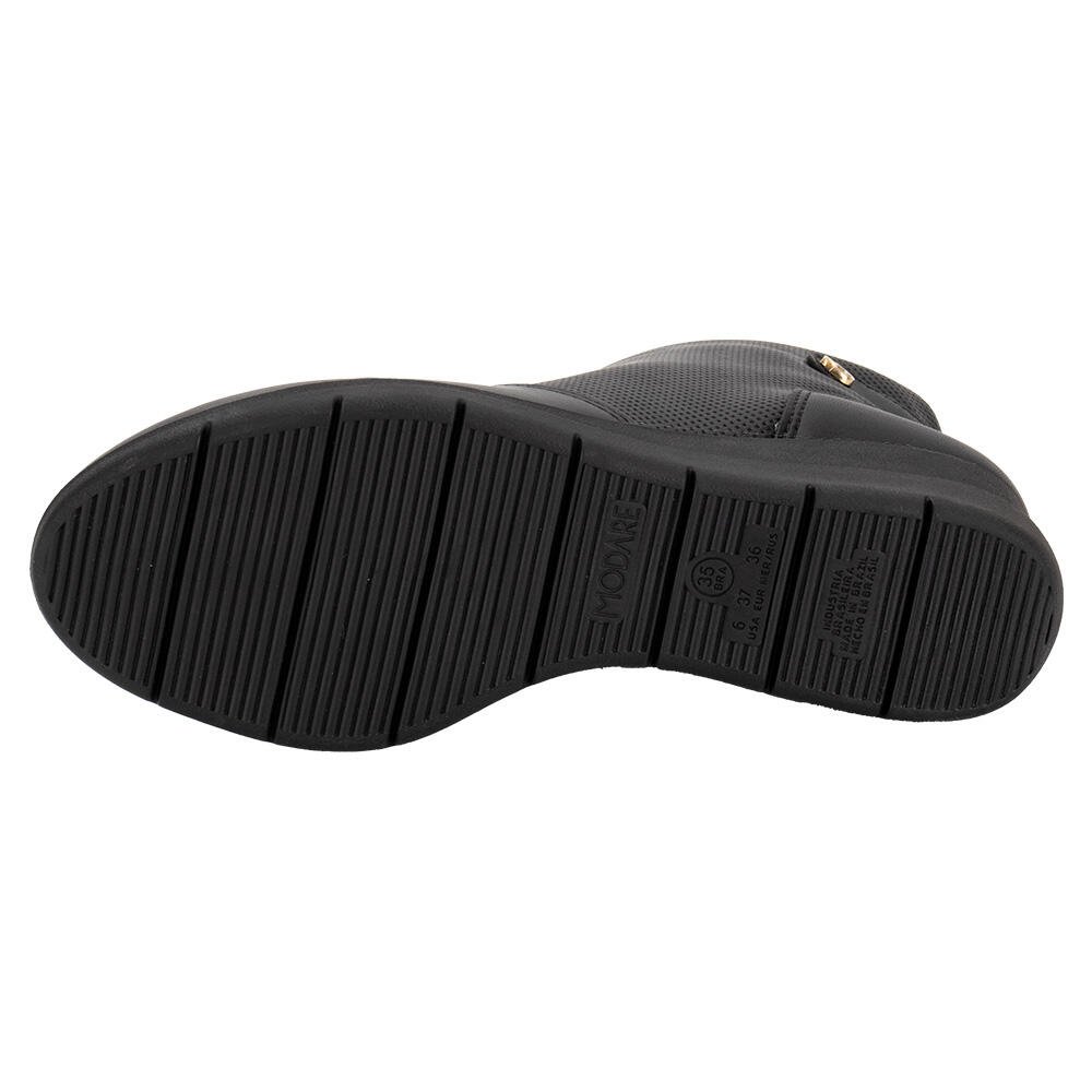 BOTA FEMININA CANO BAIXO MODARE 7085103 Preto 5