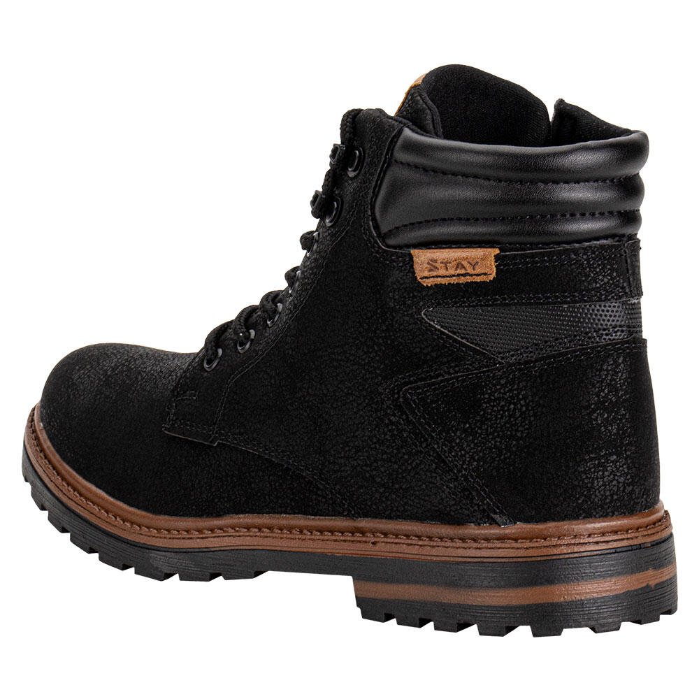 BOTA MASCULINA COTURNO STAY 4811.00 Preto 3