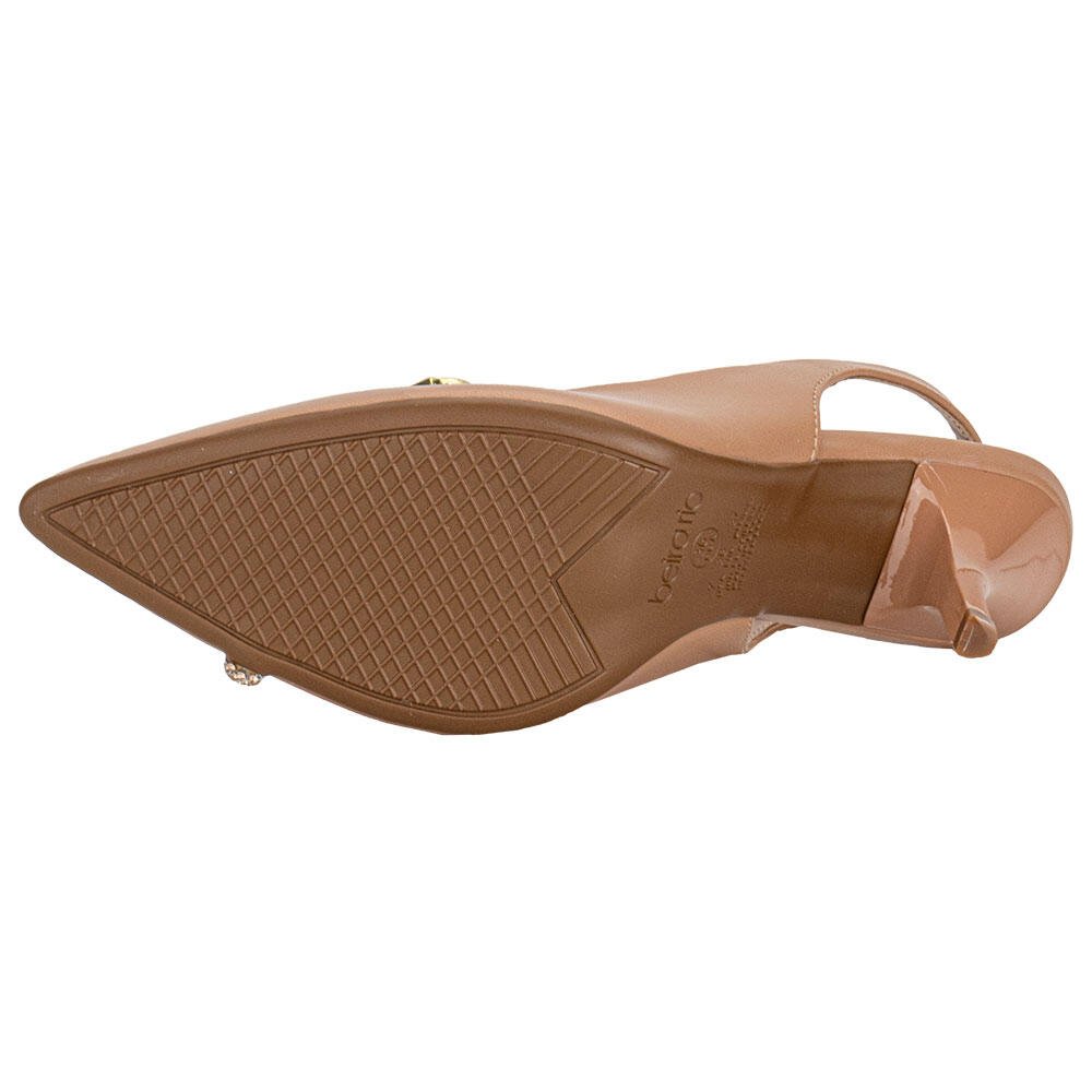 SAPATO FEMININO SALTO FINO BEIRA RIO 41221489 Salmão 4